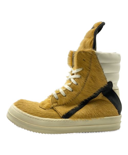 RICK OWENS（リックオウエンス）RICK OWENS (リック オウエンス) GEOBASKET ブラウン サイズ:39の古着・服飾アイテム