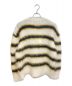 MARNI (マルニ) 22AW モヘヤ混セーター ホワイト×イエロー サイズ:48：69800円