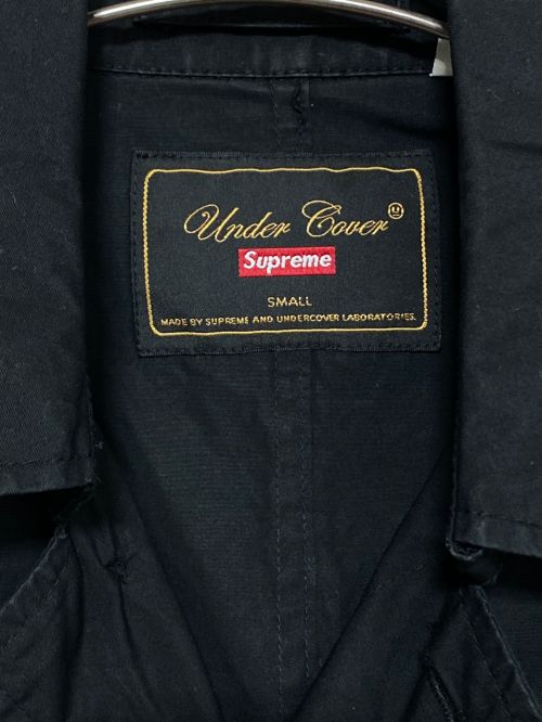 SUPREME（シュプリーム）SUPREME (シュプリーム) UNDERCOVER (アンダーカバー) ANARCHY IS THE KEY Trench Coat ブラック サイズ:Mの古着・服飾アイテム