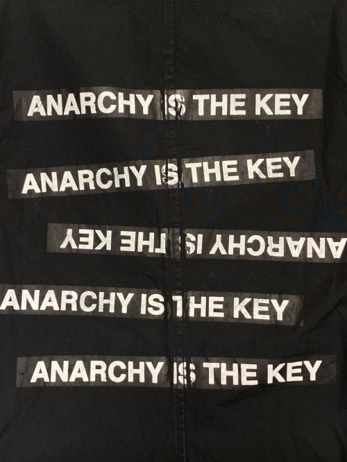 SUPREME（シュプリーム）SUPREME (シュプリーム) UNDERCOVER (アンダーカバー) ANARCHY IS THE KEY Trench Coat ブラック サイズ:Mの古着・服飾アイテム