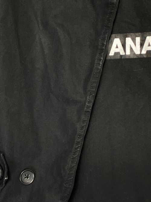 SUPREME（シュプリーム）SUPREME (シュプリーム) UNDERCOVER (アンダーカバー) ANARCHY IS THE KEY Trench Coat ブラック サイズ:Mの古着・服飾アイテム