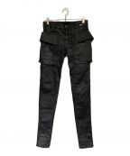 DRKSHDWダークシャドウ）の古着「Easy Creatch Cut Pants」｜ブラック