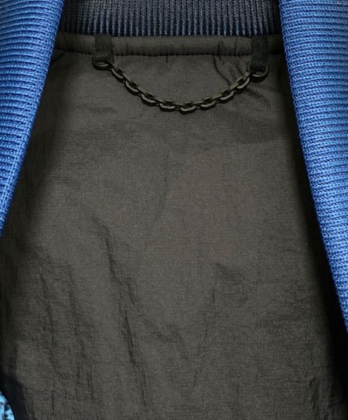 LOUIS VUITTON（ルイ ヴィトン）LOUIS VUITTON (ルイ ヴィトン) ソルトプリントボンバージャケット ブルー サイズ:46の古着・服飾アイテム
