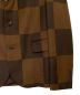 中古・古着 LOUIS VUITTON (ルイ ヴィトン) NIGO (二ゴー) ジャイアントダミエテーラードジャケット ブラウン サイズ:50：178000円
