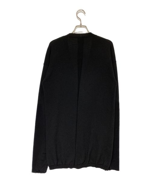 RICK OWENS（リックオウエンス）RICK OWENS (リック オウエンス) Peter Cardigan ブラック サイズ:Mの古着・服飾アイテム