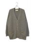 CELINE（セリーヌ）の古着「Long cardigan in heritage cashmere」｜グレー