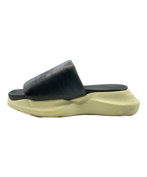 RICK OWENS（リックオウエンス）RICK OWENS (リック オウエンス) GETH PUFFER SLIDE ブラック サイズ:40の古着・服飾アイテム