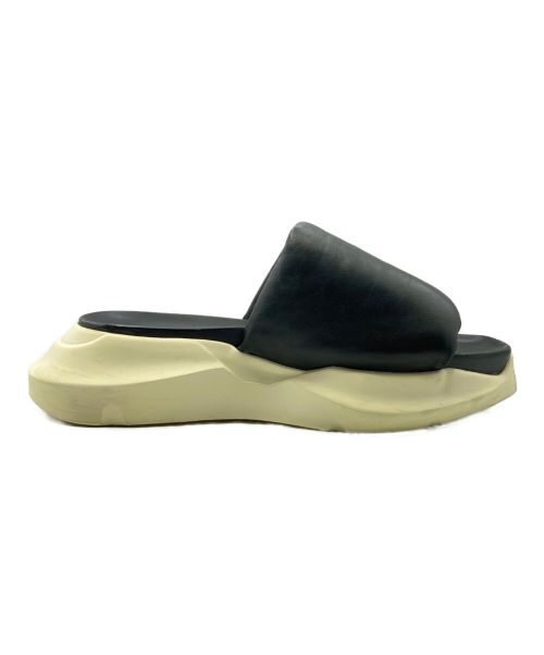 RICK OWENS（リックオウエンス）RICK OWENS (リック オウエンス) GETH PUFFER SLIDE ブラック サイズ:40の古着・服飾アイテム