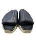 RICK OWENS (リック オウエンス) GETH PUFFER SLIDE ブラック サイズ:40：49800円