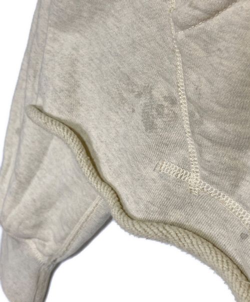 SAINT MICHAEL（セントマイケル）SAINT MICHAEL (セントマイケル) EMOTIONALLY UNAVAILABLE (エモーショナリー・アンアベイラブル) EU STM HOODIE アイボリー サイズ:XLの古着・服飾アイテム
