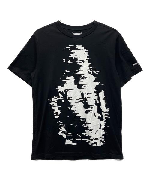 TAKAHIROMIYASHITA TheSoloIst.（タカヒロミヤシタ ザソロイスト）TAKAHIROMIYASHITA TheSoloIst. (タカヒロミヤシタ ザソロイスト) cigarette pocket s/s tee ブラック×ホワイト サイズ:52の古着・服飾アイテム