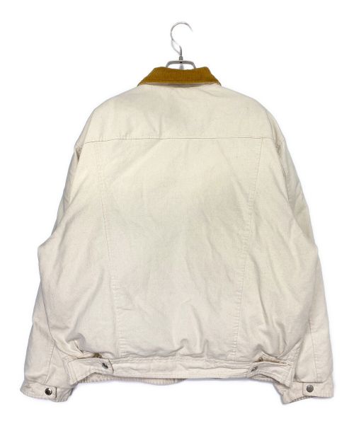 SUPREME（シュプリーム）SUPREME (シュプリーム) Schott (ショット) CANVAS TRUCKER JACKET ベージュ サイズ:Lの古着・服飾アイテム