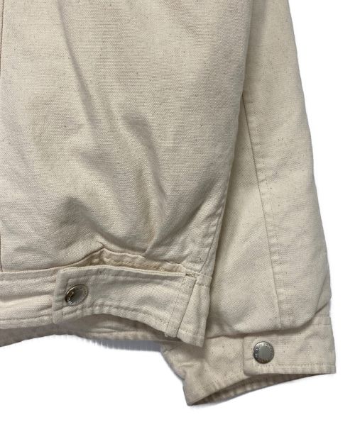 SUPREME（シュプリーム）SUPREME (シュプリーム) Schott (ショット) CANVAS TRUCKER JACKET ベージュ サイズ:Lの古着・服飾アイテム