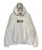 SUPREMEシュプリーム）の古着「BOX LOGO HOODED SWEATSHIRTS」｜グレー