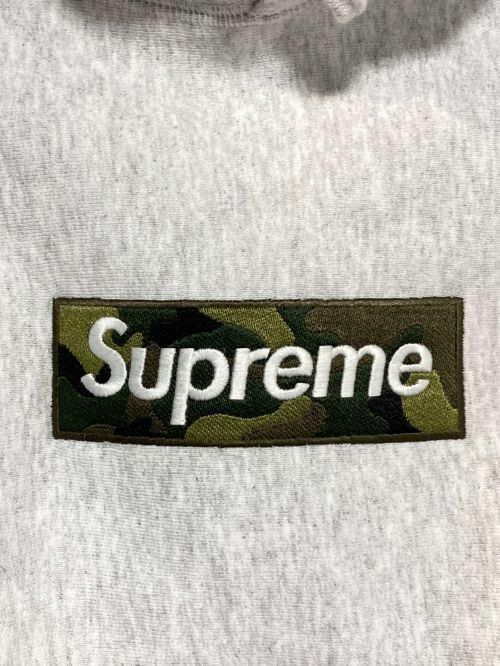 SUPREME（シュプリーム）SUPREME (シュプリーム) BOX LOGO HOODED SWEATSHIRTS グレー サイズ:Mの古着・服飾アイテム