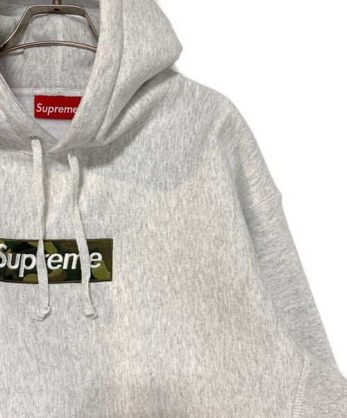 SUPREME（シュプリーム）SUPREME (シュプリーム) BOX LOGO HOODED SWEATSHIRTS グレー サイズ:Mの古着・服飾アイテム