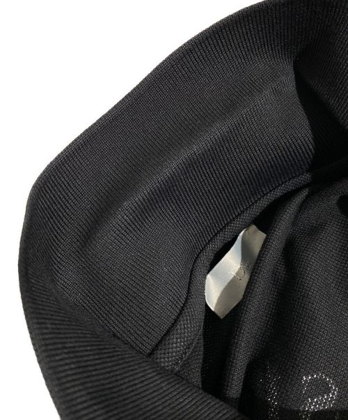 DIOR HOMME（ディオール オム）DIOR HOMME (ディオール オム) アトリエプリントポロシャツ （Atelier Print Polo Shirt) ブラック サイズ:Lの古着・服飾アイテム