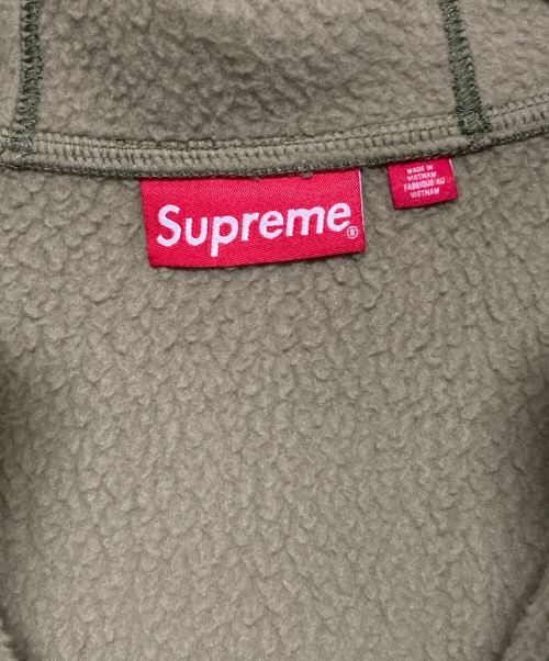 SUPREME（シュプリーム）SUPREME (シュプリーム) Windstopper Zip Up Hooded Sweatshirt グリーン サイズ:Mの古着・服飾アイテム