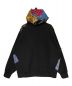 SUPREME (シュプリーム) Patchwork Zip Up Hooded Sweatshirt ブラック×マルチカラー サイズ:SIZE L：34800円