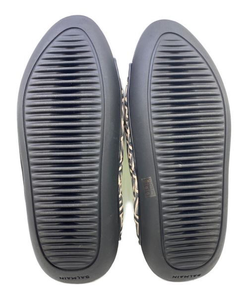 BALMAIN（バルマン）BALMAIN (バルマン) B-IT-COATED MONOGRAM SLIDES ブラック サイズ:30cm(US12)の古着・服飾アイテム