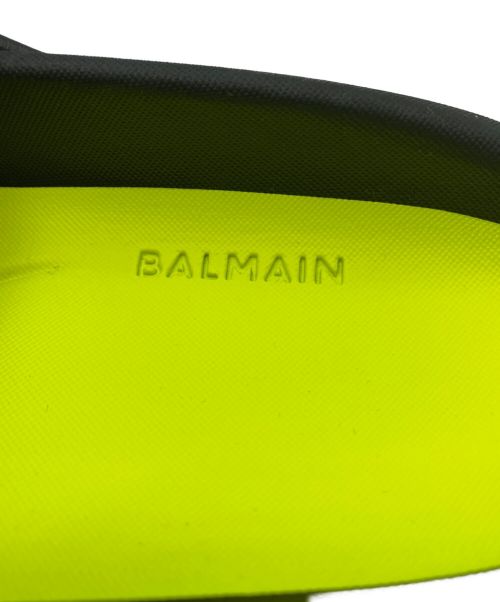 BALMAIN（バルマン）BALMAIN (バルマン) B-IT-COATED MONOGRAM SLIDES ブラック サイズ:30cm(US12)の古着・服飾アイテム