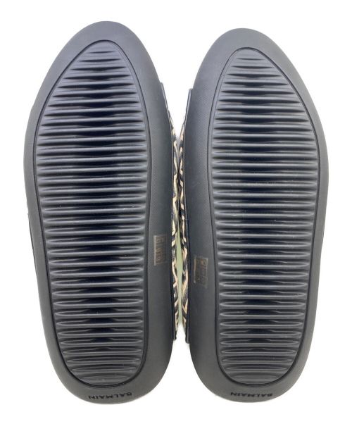 BALMAIN（バルマン）BALMAIN (バルマン) B-IT-COATED MONOGRAM SLIDES ブラック サイズ:28cm (US10) 未使用品の古着・服飾アイテム