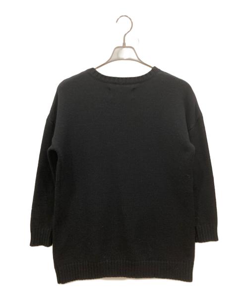 AKM（エーケーエム）AKM (エーケーエム) ロゴニット ブラック サイズ:Ⅿの古着・服飾アイテム