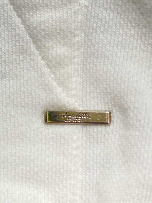 LOUIS VUITTON（ルイ ヴィトン）LOUIS VUITTON (ルイ ヴィトン) インサイドアウト プルオーバーパーカー ホワイト サイズ:Mの古着・服飾アイテム