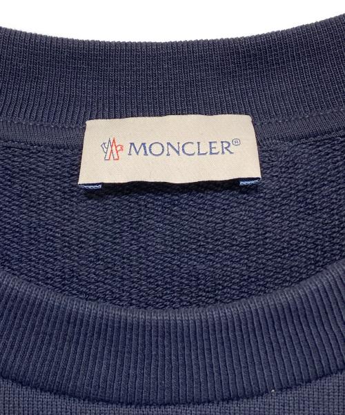MONCLER（モンクレール）MONCLER (モンクレール) スウェット ネイビー サイズ:Mの古着・服飾アイテム