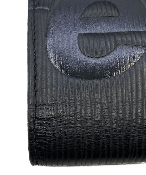 LOUIS VUITTON（ルイ ヴィトン）LOUIS VUITTON (ルイ ヴィトン) SUPREME (シュプリーム) エピ ポルトフォイユブラザ ロング ウォレット ブラック サイズ:-の古着・服飾アイテム