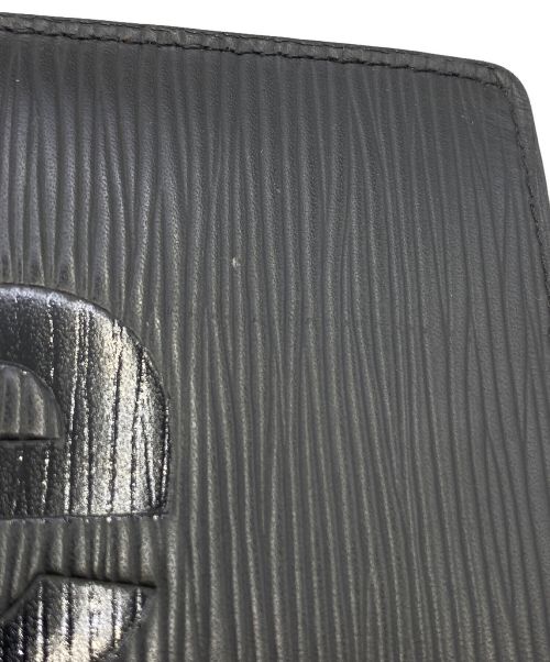 LOUIS VUITTON（ルイ ヴィトン）LOUIS VUITTON (ルイ ヴィトン) SUPREME (シュプリーム) エピ ポルトフォイユブラザ ロング ウォレット ブラック サイズ:-の古着・服飾アイテム