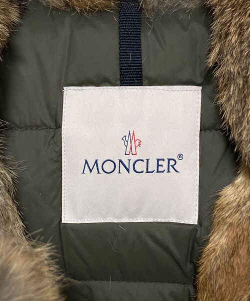 MONCLER（モンクレール）MONCLER (モンクレール) GRANDALPE ダウンコート ブラウンの古着・服飾アイテム