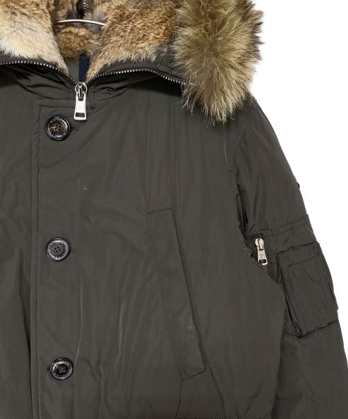MONCLER（モンクレール）MONCLER (モンクレール) GRANDALPE ダウンコート ブラウンの古着・服飾アイテム