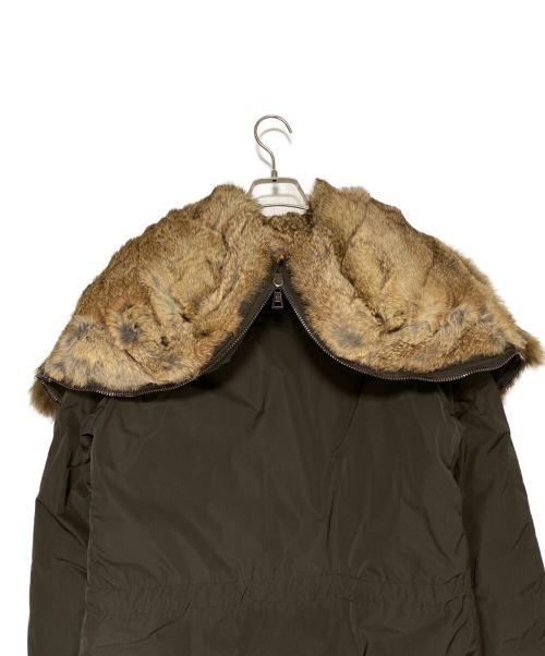 MONCLER（モンクレール）MONCLER (モンクレール) GRANDALPE ダウンコート ブラウンの古着・服飾アイテム