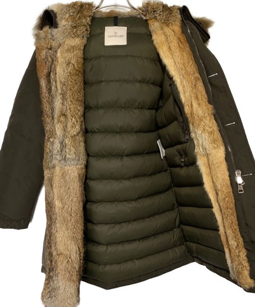 MONCLER（モンクレール）MONCLER (モンクレール) GRANDALPE ダウンコート ブラウンの古着・服飾アイテム