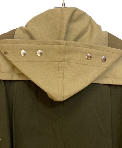 sacai（サカイ）sacai (サカイ) Wool Melton Coat ベージュ サイズ:2の古着・服飾アイテム