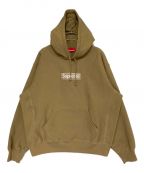 SUPREMEシュプリーム）の古着「BOX LOGO HOODED SHIRT」｜カーキ