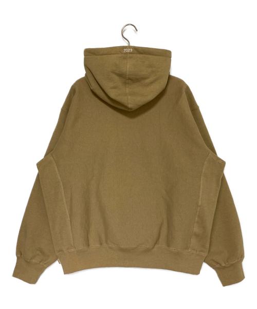 SUPREME（シュプリーム）SUPREME (シュプリーム) BOX LOGO HOODED SHIRT カーキ サイズ:Mの古着・服飾アイテム