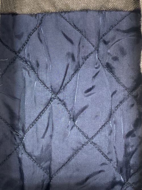 BALMAIN（バルマン）BALMAIN (バルマン) 金属刺繍デニムライダースジャケット オリーブ サイズ:Mの古着・服飾アイテム