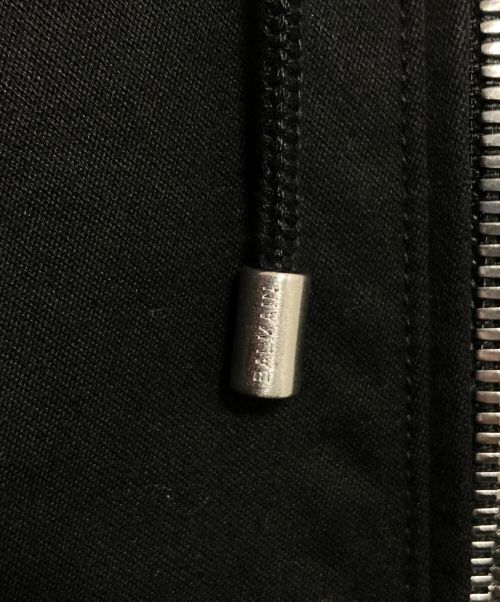 BALMAIN（バルマン）BALMAIN (バルマン) バックロゴプリントモッズコート ブラック サイズ:48の古着・服飾アイテム
