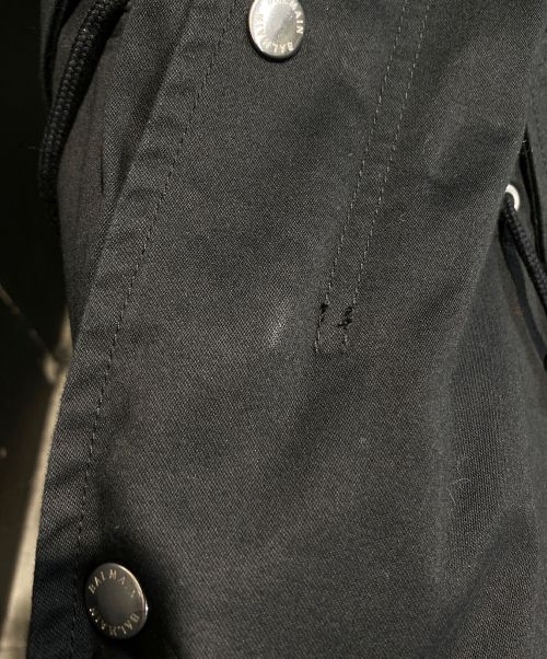 BALMAIN（バルマン）BALMAIN (バルマン) バックロゴプリントモッズコート ブラック サイズ:48の古着・服飾アイテム