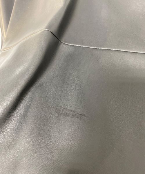 F.C.R.B.（エフシーレアルブリストル）F.C.R.B. (エフシーアールビー) SYNTHETIC LEATHER BLOUSON ブラック サイズ:Lの古着・服飾アイテム