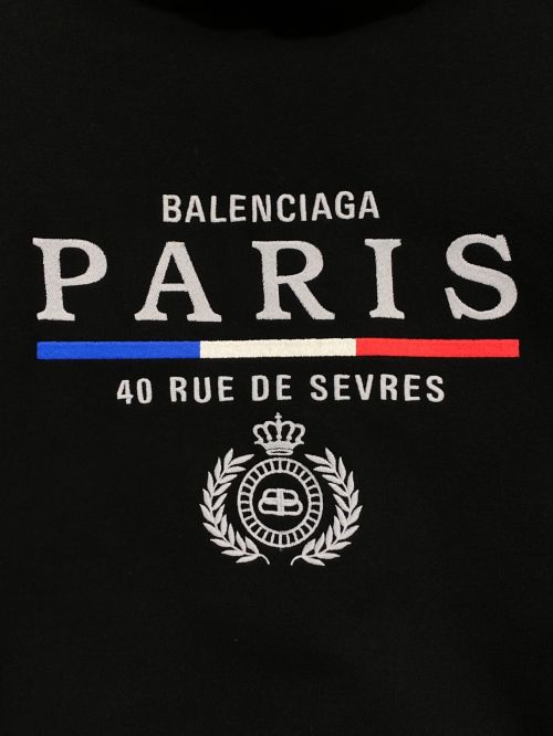 BALENCIAGA（バレンシアガ）BALENCIAGA (バレンシアガ) パーカー ブラック サイズ:XSの古着・服飾アイテム