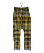 RICK OWENSリックオウエンス）の古着「DRAWSTRING LONG」｜イエロー