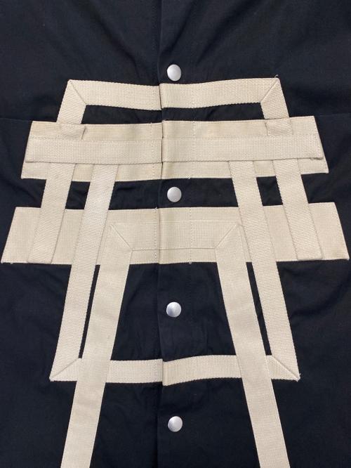 RICK OWENS（リックオウエンス）RICK OWENS (リック オウエンス) Outer Shirts ブラック サイズ:46の古着・服飾アイテム