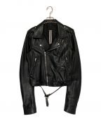 RICK OWENSリックオウエンス）の古着「Lukes Stooges Jacket」｜ブラック