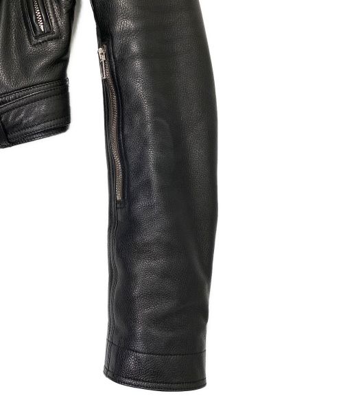 RICK OWENS（リックオウエンス）RICK OWENS (リック オウエンス) Lukes Stooges Jacket ブラック サイズ:48の古着・服飾アイテム