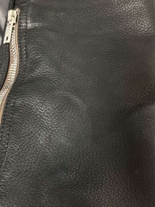 RICK OWENS（リックオウエンス）RICK OWENS (リック オウエンス) Lukes Stooges Jacket ブラック サイズ:48の古着・服飾アイテム