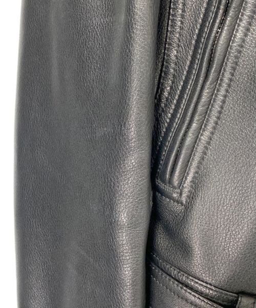 RICK OWENS（リックオウエンス）RICK OWENS (リック オウエンス) Lukes Stooges Jacket ブラック サイズ:48の古着・服飾アイテム