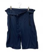 EASY TO WEARイージートゥウェアー）の古着「AMBOO SHORT PANTS」｜ネイビー
